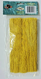 1995 Beistle Fish Netting Yellow Nautical Cruise Party Birthday Decoration New