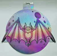 2004 Beistle Die Cut Halloween Bat Reflective Foil Wall Hanging New