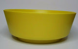 Vintage Rubbermaid Textured Yellow  Plastic Salad Bowl Set Great Shape