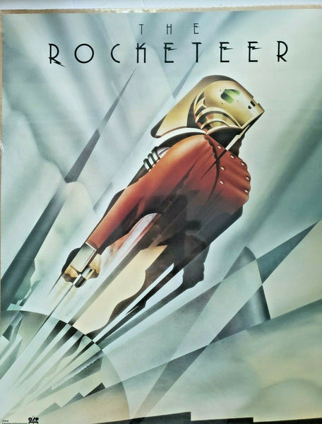 Disney's The Rocketeer 1991 Original Movie Poster New Old Stock Print WS10