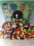 Vintage Lot of 4 Cartoon Pencil Topper Charms Toys Vending Gumball Machine (SKU275)