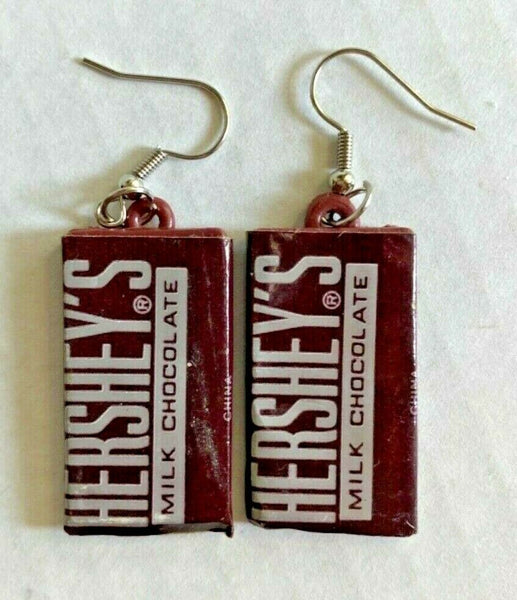 New from Vintage Mini Hershey's Milk Chocolate Food Charms Costume Jewelry T3