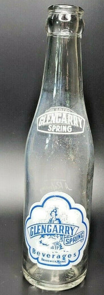 1966 Glengarry Spring Beverage ACL Soda Bottle Brunswick, Maine B1-23