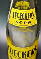 1984 Stoecker's Soda ACL Soda Bottle Manchester, MO SC4