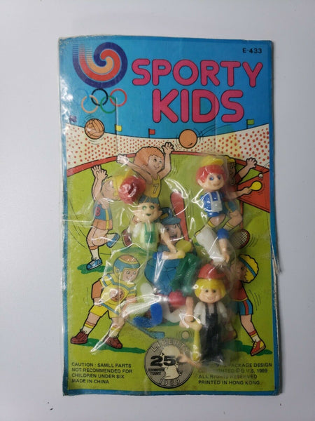 Vintage Sporty Kids  Old Gumball Vending Machine Display Card #95