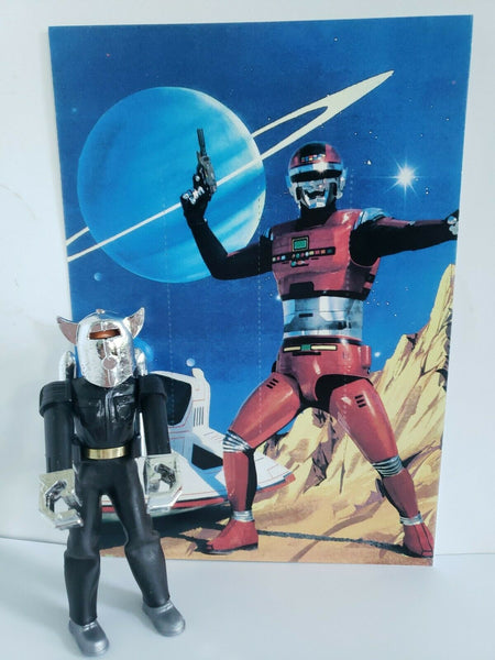 Space Sheriff Sharavan Outer Space Warrior Gumball Vending Machine Toy 283