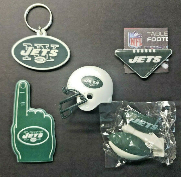 New York Jets Football Vending Charms Lot of 5 Puzzle Helmet Key Chain –  Vintage Memories and More