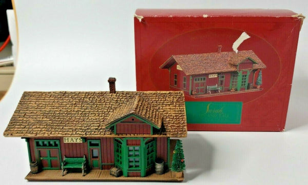 1994 Hallmark The Sarah, Plain And Tall Collection Hays Train Station U44