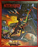 1983 Star Wars Return of the Jedi Movie Poster Coca Cola HI C 22" x 17.5"  154