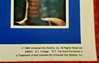 1982 E.T. Universal City Studios Promotional Movie Poster 35"X 23" 143