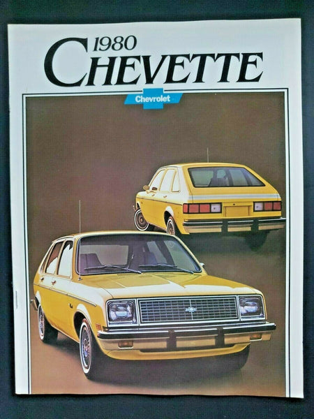 Original 1980 Chevrolet Chevy Chevette Dealer Sale Brochure CB