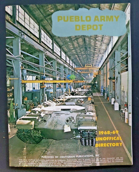 1968-69 Pueblo Army Depot - Tank, Missiles, Training Test Site, S54