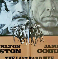 The Last Hard Men James Coburn WESTERN 1976 Movie Poster P-7