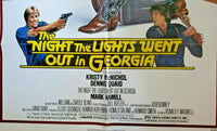 The Night the Lights Went Out in Georgia 1981 Movie Poster 27 x 41 Original P-10