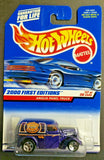 2000 Hot Wheels Anglia Panel #077 First Ed 17of 36 Purple Johnathan's Toy's HW8