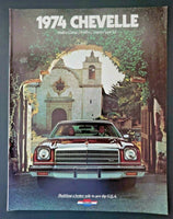 Original 1974 Chevrolet Chevelle, Malibu, Laguna S-3 Sale Brochure CB