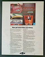 Original 1976 Chevrolet Chevy Monza Hatchback Coupe Dealer Sale Brochure CB1