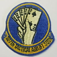 Vintage USAF 327th  Military Tactical Airlift Squadron Patch PB156