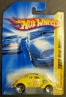 2008 Hot Wheels #25 1937 Ford Coupe Pass'n Gasser New Models Yellow Racing  HW12