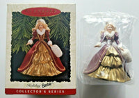 1996 Holiday Barbie #4 Holiday Barbie Series Hallmark Christmas Ornament U110