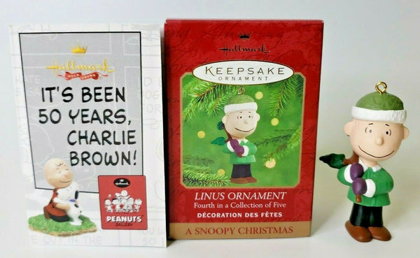 2000 Hallmark Keepsake Linus Ornament A Snoopy Christmas U53/4204