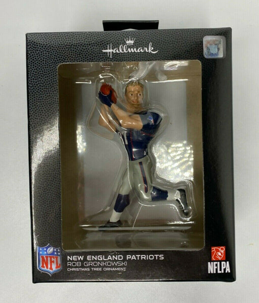 2019 Hallmark NFL New England Patriots Ornament Rob Gronkowski U71/52410