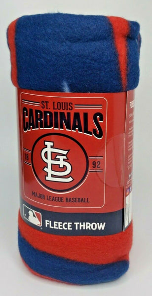 Hallmark St Louis Cardinals Fleece Throw Blanket 50x60 New U9