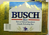 Lot (25) Vintage Busch Beer Labels St. Louis 12oz Bottle Labels PB57