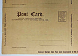 St. Louis Post-Dispatch 1904 St. Louis World's Fair Post Cards, sheet of 4 S54