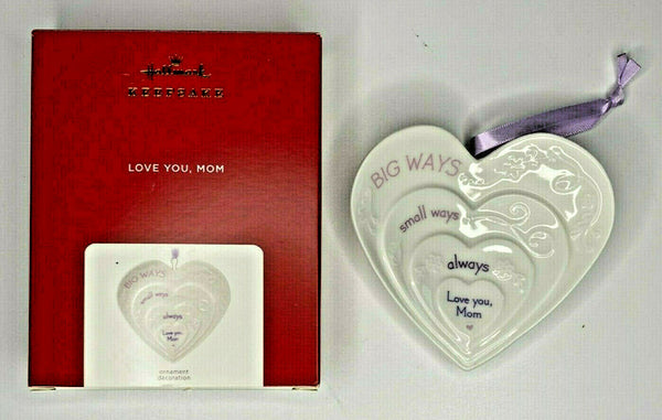 2021 Hallmark Love You, Mom Ornament U67/5328