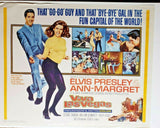 1964 Viva Las Vegas - Elvis Presley / Ann Marget Original Movie Poster 202