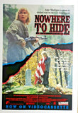 1987 Nowhere To Hide Original Movie Poster Amy Madigan Daniel Hugh Kelly 211