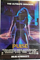 1988 Pulse Original Movie Poster Sci-fi horror Columbia Pictures 214