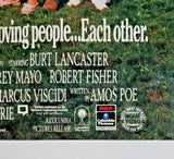 1986 Rocket Gibraltar Original Movie Poster Burt Lancaster Columbia Pictures 204