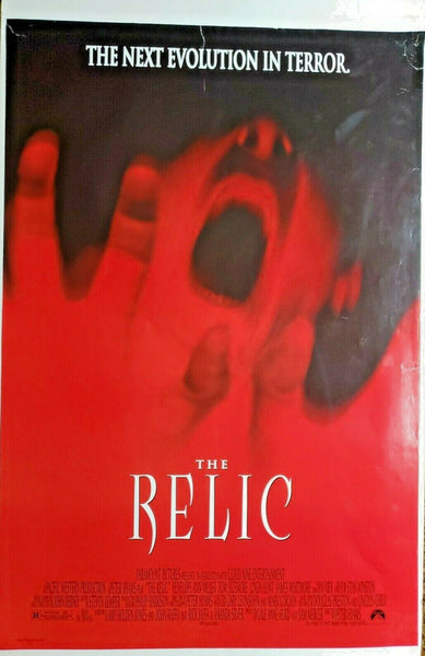 1996 The Relic Original Movie Poster Two Sided.  Paramount Pictures 189