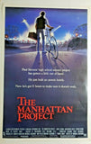 1986 Original Manhattan Project Movie Theater Poster 20th Century Fox 183