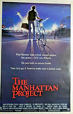 1986 Original Manhattan Project Movie Theater Poster 20th Century Fox 183