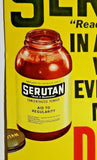 1980's Serutan Store Pharmacy Display Sign Card Board Constipation Cure Posters