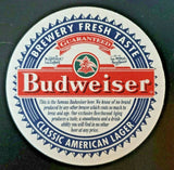 Vintage 1990's Budweiser King of Beers Coasters 4.25" Lot of 4 NOS PB159