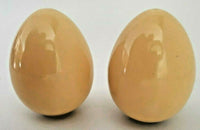 Ceramic Pastel Yellow Easter Egg Salt And Pepper Shaker Set PB160/30