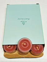 Partylite Tea Light 12 Candles NOS " RedTea & Sweet Flag " P1F/V04198