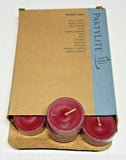 Partylite Tealight 12 Candles NOS " Pomegranate & Cassis " P1F/V04299