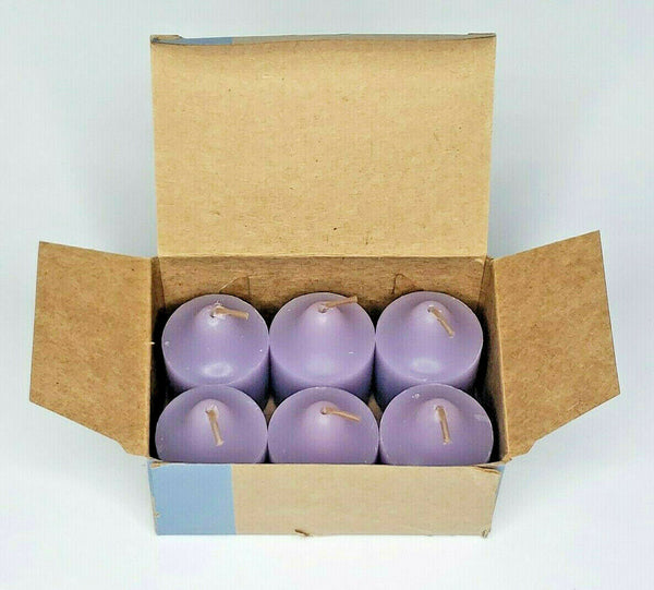 Partylite 6 Votives New Box Be Relaxed P1D/V06631