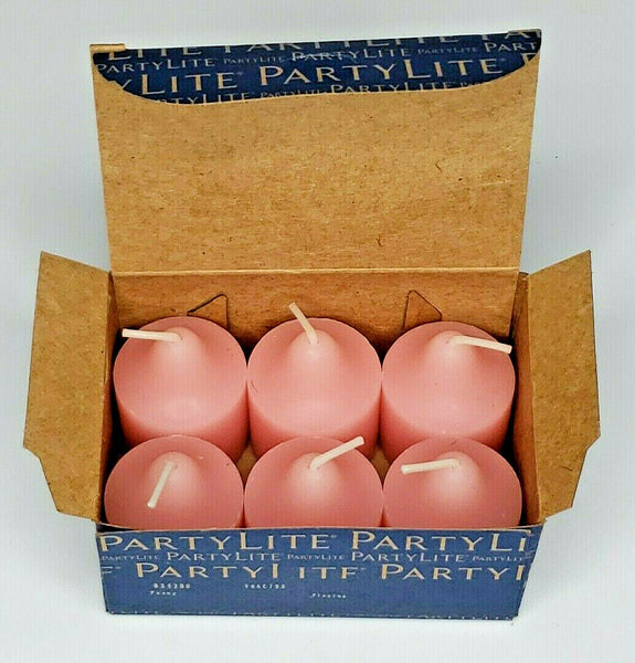 Partylite 6 Votives New Box Peony P1A/V06788