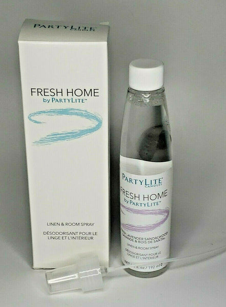 Partylite Fresh Home Linen & Room Spray Lavender Sandelwood P4C/P95651