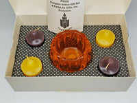 PartyLite Pumpkin Votive Gift Set New in Box  P4B/P9559