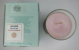 PartyLite Barrel Glass Jar Candle 11oz Strawberry Rhubarb P5E/G11272