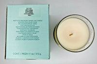 PartyLite Barrel Glass Jar Candle 11oz French Vanilla P5E/G11181