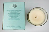 PartyLite Barrel Glass Jar Candle 11oz French Vanilla P5E/G11181