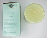 PartyLite 3" x 5" Cucumber Mint Pillar Candle New Box P5D/C75525